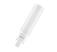OSRAM Lámpara DULUX con base de clavija G24q 6W 660lm 6500K | DULUX LED D/E13 HF & AC MAINS, LED Lamps, blanco, 33 mm dia, 30000 h, Paquete de 1