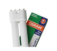 Osram - Lámpara fluorescente compacta Dulux L 18W 830 con casquillo 2G11, 1200 lm, diseño plano de 4 barras y 4 pinchos, duración 20.000 horas para luces interiores y lámpara techo salon