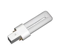 Osram - Lámpara fluorescente compacta Dulux S 7W 827 con casquillo G23 para luces interiores y apliques pared interior, 400 lm, 10.000 horas de duración, ideal para lámparas de techo y mesita de noche