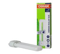 Osram - Lámpara fluorescente compacta Dulux S/E 7W 840 4 PIN con casquillo 2G7, 400 lm, 20.000 horas de duración y 100.000 encendidos, ideal para luces interiores y apliques pared interior