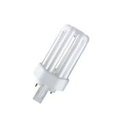 Osram - Lámpara fluorescente compacta Dulux T 18W 827 con casquillo GX24D-2, 1200 lm, 10.000 horas de duración, ideal para luces interiores y lámparas de techo