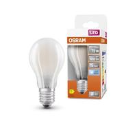 Osram - Lámpara halógena LED STANDARD STAR FILAM. MATE 7,5 W 840 lm para interiores, 1055 lm, 10.000 horas de duración nergética D, medidas 105x60 mm, ideal para lámparas de techo, apliqu