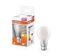 OSRAM Bombilla LED A100 (Classic A) B22d 11W 1521 lm 2700K mate No regulable 1 paquete