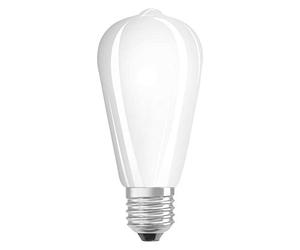 Osram Lámpara LED , Casquillo: E27 , Warm White , 2700 K , 7 W , Reemplazo por 60 W Incandescent Bulb , Mate , Parathom Retrofit Classic ST