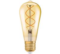 OSRAM lámpara LED, casquillo | Warm White, 2500 K, 4,50 W | Repuestos para bombilla de 40 W | Vintage 1906 LED