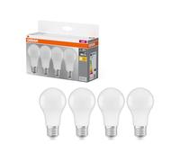 Osram Lámpara LED clásica E27 blanco cálido 8,5W juego de 4