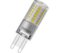 OSRAM Lámpara LED con base G9, luz blanca cálida (2700 K), lámpara de bajo voltaje de 12 V, repuesto para lámpara convencional de 50 W [clase energética E]