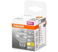 Osram - Lámpara LED dicroica MR16 GU5.3 de 3,8 W y 12 V con índice cromático 827, ideal para iluminación de acento en interiores, museos y comercios, 350 lm y 15.000 horas de vida útil