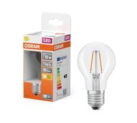 OSRAM Lámpara LED forma de estrella, filamento A15, 2700 K blanco cálido, 1 W, E27, transparente, 136 lm, 15.000 h, para luminarias pequeñas, iluminación general