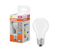 OSRAM Lámpara LED forma de estrella, filamento A40, 6500 K, luz diurna blanca fría, 3,4 W, E27, mate, 470 lm, 15.000 h, para lugares de trabajo, iluminación de oficinas