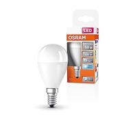 Osram Lámpara LED STAR P60 E14 – 806 lm, 4000 K blanco frío, mate, no regulable – 1 paquete