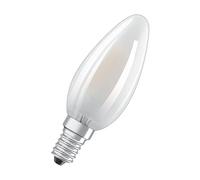 OSRAM Lámpara LED regulable Superstar con una reproducción cromática especialmente alta (CRI90), E14 base, vidrio esmerilado,Blanco frío (4000K), 470 Lumen, sustituto de 40W-iluminante 1-paquete