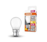 OSRAM Lámpara LED regulable Superstar con una reproducción cromática especialmente alta (CRI90), E27 base, vidrio esmerilado,Blanco cálido (2700K), 470 Lumen, sustituto de 40W-iluminante 1-paquete