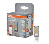OSRAM Lámpara LED SMART+ WiFi SPECIAL PIN CL 30 casquillo retrofit G9, 3,5 W, 320 lm, 2700 K a 6500 K, función de luz blanca, regulable, larga duración, fácil instalación, control mediante app