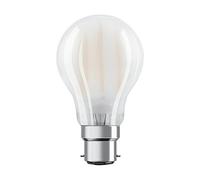 OSRAM Lámpara LED Star de filamento esmerilado, casquillo B22d, blanco cálido (2700K), forma de bombilla, juego de recambio para bombillas convencionales de 75W, paquete de 1
