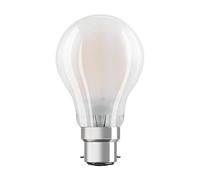 OSRAM Lámpara LED Star de filamento esmerilado, casquillo B22d, blanco frío (4000K), forma de bombilla, juego de recambio para bombillas convencionales de 40W, paquete de 1