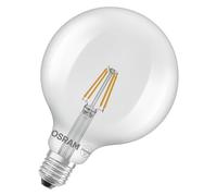 Osram E27 bombilla LED | Globo G125 | Filamento | Transparente | 2700K | 3,4 W (40 W)