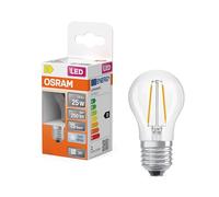 Osram Bombilla LED E27 Esférica P45 Filamento Transparente 4000K 1,8 W (25 W)