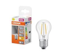 OSRAM Lámpara LED Star Globe P25 Filamento 1.8W Transparente E27