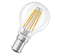 OSRAM Lámpara LED Star Globe P40 Filamento 3,4 W Transparente B15d