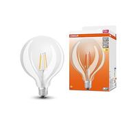 OSRAM Lámpara LED Star Globe125 de para la base E27, forma de globo, aspecto de filamento, 470 lúmenes, blanco cálido (2700k), reemplazo de bombillas de 40W convencionales