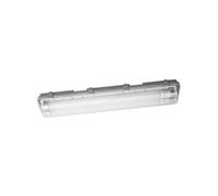 OSRAM Luminaria LED estanca Submarine, 2x7W, blanco neutro 4000K, 1300lm, IP65, resistente al polvo y a las salpicaduras, para sótanos y garajes