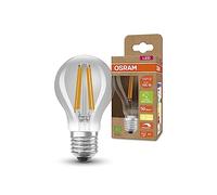 OSRAM Lámpara LED SUPERSTAR+ CLASSIC A FIL 100, E27, forma bombilla, 8,2W, 1521lm, 2700K, luz blanca cálida, regulable, tecnología filamento LED, consumo energía muy bajo nergética B