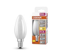 OSRAM Lámpara LED Superstar Plus B25 Filamento 2,2 W 927, 2700 K blanco cálido, E14, mate, 300 lm, Ra≥90, regulable