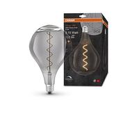 Bombilla LED vintage de 1906, tipo globo, ET 165, 4058075760998