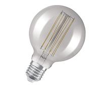 LEDVANCE Lámpara LED Vintage 1906 Globo ahumada E27 11W 500 lm 95 mm Regulable Luz cálida