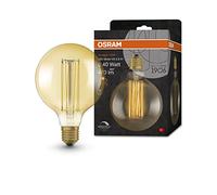 LEDVANCE Lámpara LED Vintage 1906 Globo 125 mm 5,8 W 470 lm E27 Regulable Luz blanca cálida Dorada