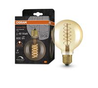 Osram Lámpara LED Vintage 1906 G95 7W 600 lm E27 95 mm Dorada Regulable