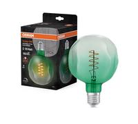 Osram Lámpara LED Vintage 1906 Globo 124mm E27 4,5W 180lm Luz blanca cálida Verde regulable