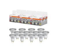 OSRAM Lámpara reflectora Superstar, GU10 base, vidrio transparente,Blanco cálido (2700K), 230 Lumen, sustituto de 35W-iluminante 6-paquete