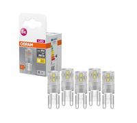 OSRAM Base de clavija LED G9 1,9 W 2700 K Paquete de 5