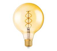 OSRAM Lamps LEDVANCE, 4W, blanco cálido, regulable, Globe Gold 125mm