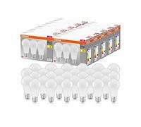 OSRAM LED Base Classic A, en forma de bombilla con casquillo E27, No regulable, Sustituye a 100 vatios, Mate, Blanco cálido - 2700 Kelvin, 10 x paquete de 3