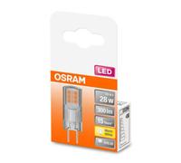 OSRAM LED bi-pin GY6,35 2,6W, blanco cálido 300 lm EC:EPREL:522867