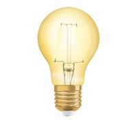 OSRAM LED E27 2,5W 1906 ClassicA 2.400K oro EC:EPREL:523096