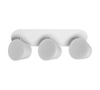 OSRAM LED Pack 3 Focos Baño Pared/Techo Click-CCT Blanco | LED Spot, Outdoor Lanterns, Blanco, 30000 h, Paquete de 1