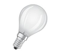 OSRAM LED Retrofit CLASSIC P Bombilla LED , Casquillo E27 , 2700 K , 4 W , Equivalente a 40W , mate , Blanco cálido
