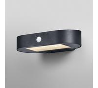 OSRAM LED-Sensor-Aplique de Pared ENDURA STYLE SOLAR OVAL 20 cm 830
