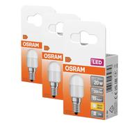 OSRAM LED SPECIAL T26 Bombilla LED E14, 2,30W, 20W equivalente a, Ángulo de radiación 160 °, 2700 K, Blanco cálido (Paquete de 3)