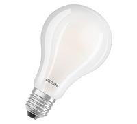 OSRAM LED Star Classic A200, lámpara LED de filamento mate en forma de bombilla, casquillo B22d, blanco frío (4000K), 3452 lúmenes, reemplazo para bombillas convencionales de 200W, paquete de 1