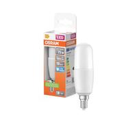 OSRAM LED Star Classic STICK, lámpara LED esmerilada en forma de varilla para casquillo E14, blanco luz diurna (6500K), 1050 lúmenes, sustituye a las bombillas convencionales de 75W, paquete de 1
