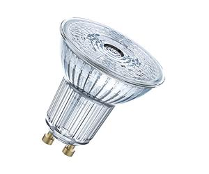 OSRAM LED Star PAR16 Lámpara reflectora de 50 LEDs con ángulo de haz de 36 grados, base GU10, blanco luz diurna (6500K), reemplazo para lámparas spot convencionales de 50W, paquete de 1