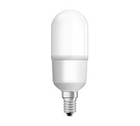 OSRAM LED STAR STICK Bombilla LED , Casquillo E14 , 2700 K , 8 W , Equivalente a 60W , Blanco cálido [Clase de eficiencia energética F]