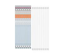 OSRAM LED TUBE T8 18 EM 600 mm, tubo LED lineal, 6,6W, 800lm, 4000K, luz blanca fría, LED de repuesto para tubos fluorescentes T8 con casquillo G13, larga vida, optimo consumo de energía