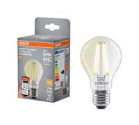 Osram Ledvance Bombilla inteligente E27 | Pera A60 | Transparente | 2700K | Wi-Fi | 6W