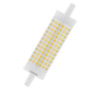 OSRAM Linterna LED regulable base R7s, tubo LED de 17,50 W, bombilla de repuesto de 150 W, luz blanca cálida (2700 K)